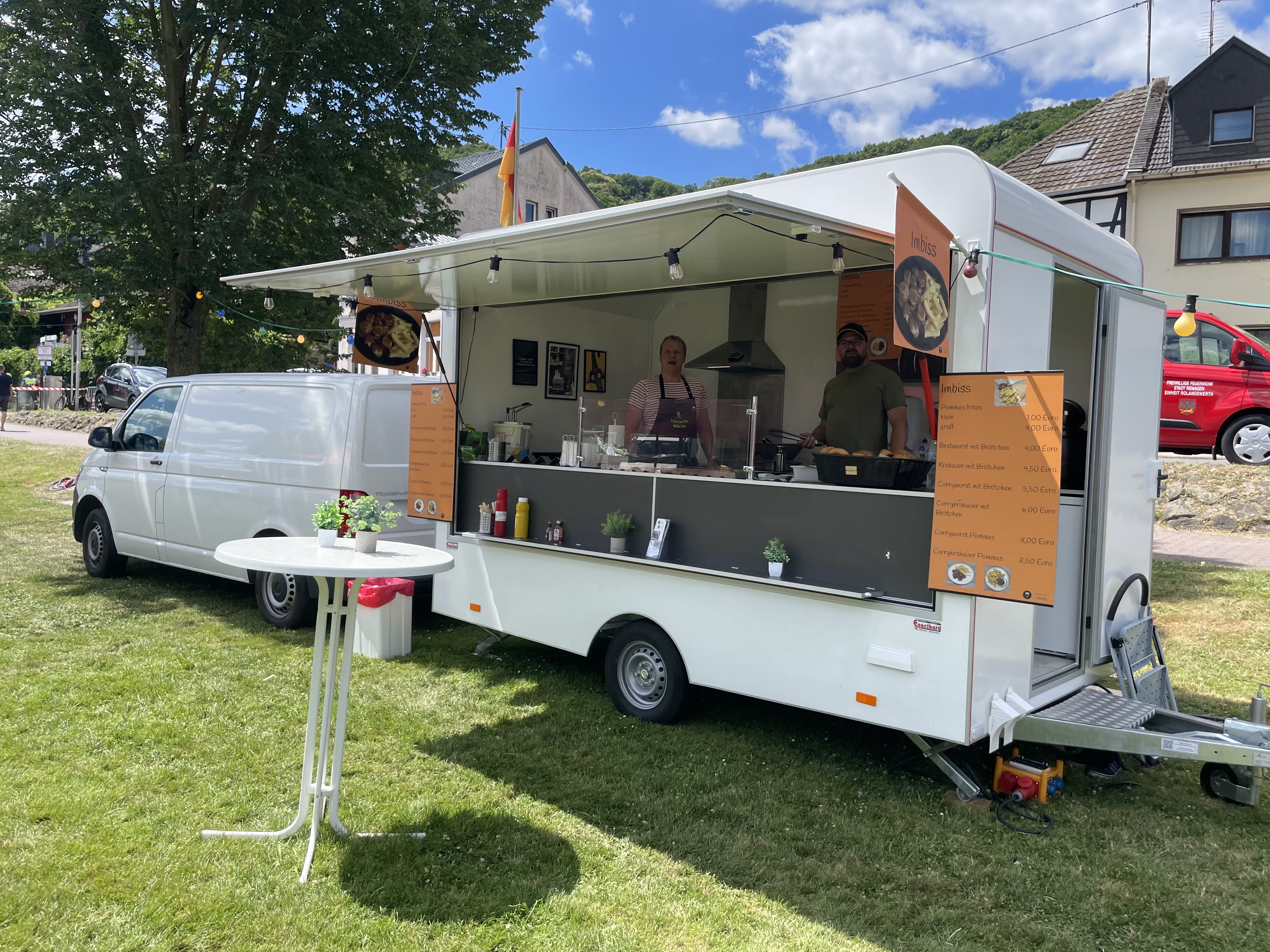 Foodtruck auf dem Stadtfest